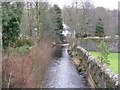 Eddleston Water, running through the village in EH45 8QN