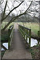 Footpath over the stream, Berkswell in CV7 7BJ