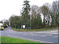 Road Junction, Dodderhill A38 in WR9 7PA