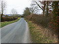 The road to the A3102, west of Wootton Bassett in SN4 7PS