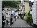 Polperro - street scene in PL13 2QT