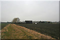 Farm buildings in the distance in OX12 0JX