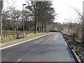 Station Road, Dalmeny, looking east towards Bankhead in EH30 9TY