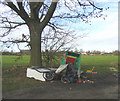 Rural Flytipping near Writtle in CM1 3SE