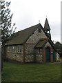Rear view of Stroud Church in GU32 1AT