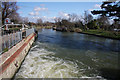 River Cam at Baits Bite Lock in CB24 6AD