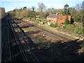 Hook: Railway west of Hook station in RG27 9GJ