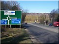 Roundabout on A20 London Road in TN15 7RJ