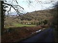 Looking down Old Combe Hill in TA3 7BX
