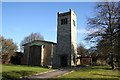 St.Michael's church, Waddington, Lincs. in Waddington