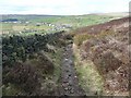 Track at Wall Stones Flat, Wadsworth in HX7 8SN