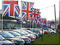 Display of patriotism in NG3 6AX