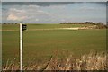 Footpath to Metheringham Barff Farm in Blankney