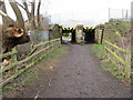 New Whittington - Footpath under the Railway in Brimington North Ward