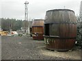 Matcham's Park, barrels in Matchams