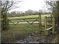 Shirland - Footpath Junction off Dog Lane in DE55 6BA