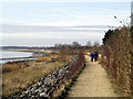 The Hessle to North Ferriby shoreline footpath in HU13 0JB