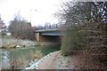 The A429 crossing the river Dene in CV35 9UB