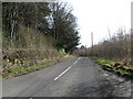 The  road running east past Philiphaugh in TD7 5YA