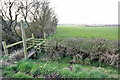 Footpath, Bridge and Stile off Knitting Row Lane in PR3 6TD