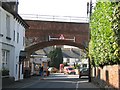 Railway bridge in Lympstone in EX8 5HN