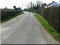 The road past Crew's House near Brinkworth in SN15 5AZ