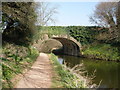 Tidcombe Bridge, on the Grand Western Canal, near Tiverton in EX16 4LH