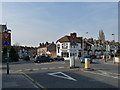 Road Junction in Thornton Heath in CR0 3ED