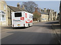 Library van on Park Street in King's Cliffe