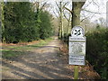 Path at Finchampstead in RG40 3SL