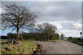 Glen Ogil / Baldoukie Road at its junction with the road leading to Tannadice in DD8 3SN