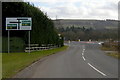 Approaching the Aberdeen / Forfar Road (A90 dual carriageway) from the Tannadice Road in DD8 3QB
