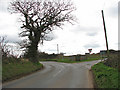 Approaching 4-way junction in Gimingham