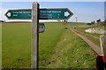 Forfar Path Network Signpost in DD8 2LE