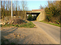Bridge under the A14 in IP6 8QG