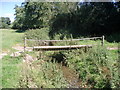 Mid Devon : Footbridge over the Stream in EX15 1EX