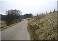 Road up Markie Glen in AB54 4YU