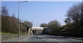 Rail Bridge, Blackburn Road in BB5 4NQ