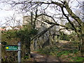 Footbridge over Railway, Wokingham in RG40 3ER
