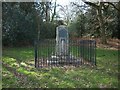 Memorial to Alfred Gwynne Vanderbilt in RH5 4NQ