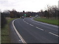 Approaching the Driffield Bypass in YO25 5FR