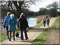 Path Along the North Bank of Marsworth Reservoir in HP23 4JL