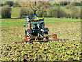 Cultivating in progress, near Park View Farm, Callow Hill in SN5 0AH