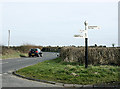 2009 : A368 and signpost in BA2 9AD