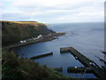 Burnmouth Harbour in TD14 5SU