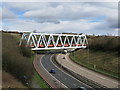 Railway Bridge over the M80 Motorway in G33 1EA