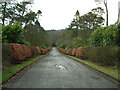 Entrance driveway to Blebo House in KY15 5UA