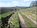 Footpath near Bagshaw Hall Farm in Chapel East Ward