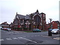 Dovedale Baptist Church from Barndale Road in L18 2EH