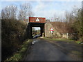 Railway bridge close to Colethrop village in GL2 4EQ